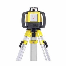 Leica Rugby 610 Rotating Laser Level Kit with Receiver, Tripod & Staff