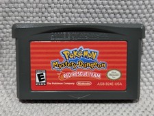 Pokémon Mystery Dungeon Red Rescue Team Game Boy Advance Authentic Tested