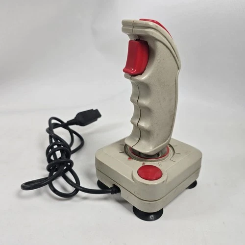 Cheetah Annihilator Commodore 64 Joystick Grey Red Buttons