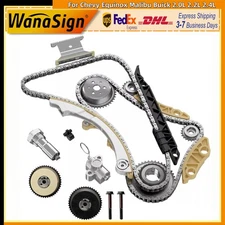 Timing Chain Kit Guides VVT Gear For Chevy Equinox Malibu Buick 2.0L 2.2L 2.4L