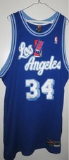 Nike Shaquille O'Neal Los Angeles Lakers Hardwood Classics Authentic Jersey 52