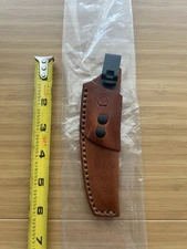 Redeemed Creations Big Idea Design BID Lookout Brown Leather Sheath w/ DCC Clip