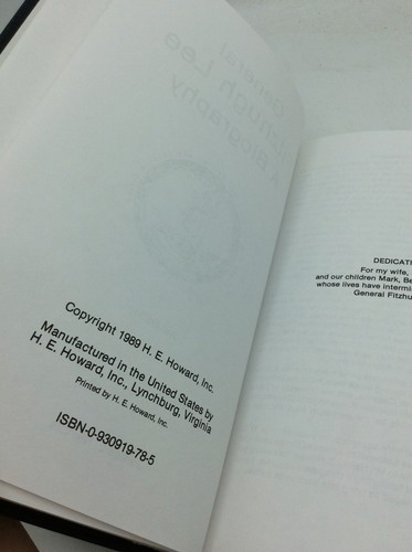 GENERAL FITZHUGH LEE: A Biography - James L. Nichols -1989- Civil War - Virginia - Picture 3 of 7