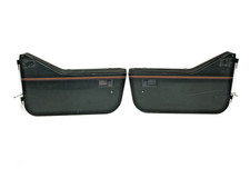 Jeep Wrangler Yj 87-95 Hard Half Doors Pair Sahara Green W Panels Free Ship Jeep Wrangler Yj 87-95 Hard Half Doors Pair Sahara Green W Panels Free Ship