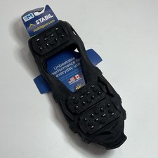 NEW Stabil Ice Cleats MEDIUM Traction Tread Outsole Black Stabilgear Rubber