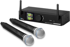   New   Samson Concert XD2 Dual Handheld Digital Wireless Microphone System