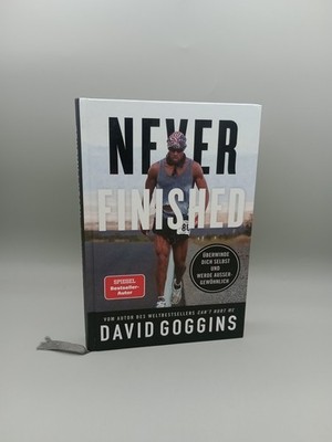 Never Finished David Goggins (German Language Edition) Hardback Book