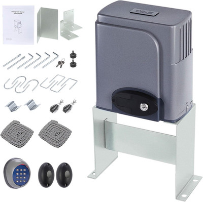 Automatic Gate Opener with Wireless Gate Opener Keypad, 280W Sliding Door