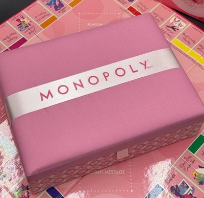 Monopoly Boutique Pink Edition 2007 by Hasbro Complete for sale