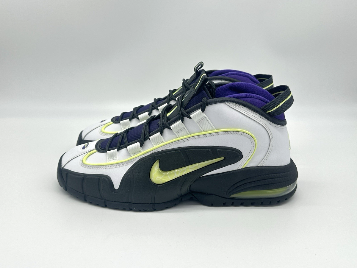 Nike Air Max Penny Men's Size White Lemon Twist Penny Story