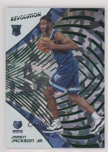 2018 Panini Revolution Chinese New Year Emerald /88 Jaren Jackson Jr Rookie RC