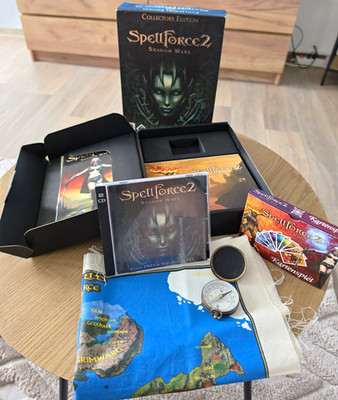 SpellForce 2: Shadow Wars Collector s Edition PC PAL Box Set mit Zubehör