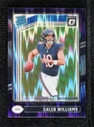 2024 Panini Donruss Optic Purple Shock Prizm Caleb Williams #201 Rookie RC