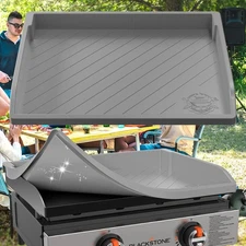 Silicone Griddle Mat Cover for Blackstone 22 Inch,Upgraded Full-Rust(Gray）