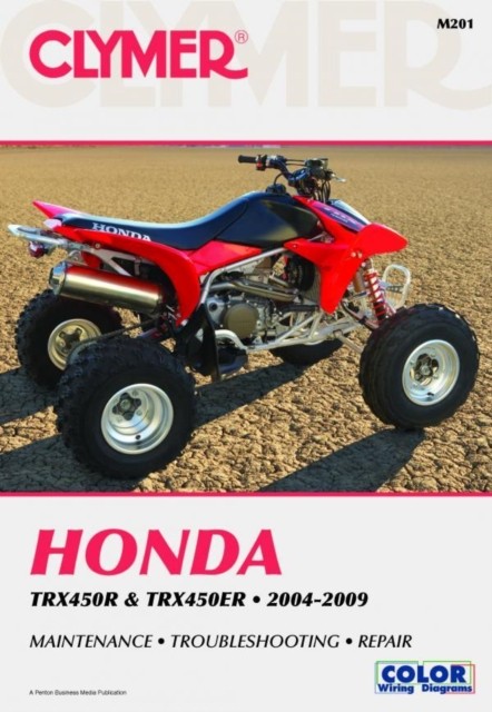 Honda TRX450 Series ATV (2004-2009) Service  by Haynes Publishing PAPERBACK