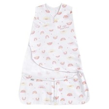 100 Cotton Sleepsack Swaddle, 3-Way Adjustable Wearable Blanket, TOG 1.5, Su...