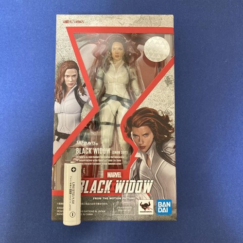 Figura de acción Bandai S.H.Figuarts Black Widow Snow Suit, película MCU... - Imagen 5 de 12