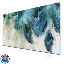 Samgula Gaming Mouse Pad Navy Desk Mat Large Desk Pads Mens Office Accessorie