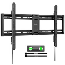 Heavy Duty Fixed TV Wall Mount for 43  95 Inch TVs, 1.1" Ultra Slim Low Profil...