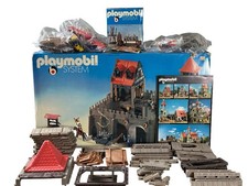 Playmobil 3450 Grande Castello Cavalieri Set 1977 4 Personaggi Playset IOB Incompleto