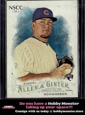 2016 Topps Allen & Ginter Kyle Schwarber Rookie National 1/1 Cubs 001