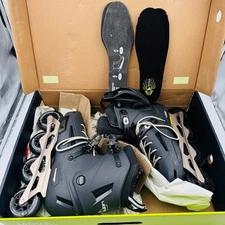 Rollerblade Lightning 90 Men's Urban Inline Skate Anthracite and Taupe Size 13