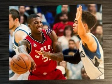 DELON WRIGHT TORONTO RAPTORS NBA Signed Autographed 8x10 Photo A