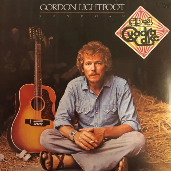 Gordon Lightfoot Sundown QUADRAPHONIC Reprise Records Vinyl LP