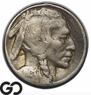 1913-S Buffalo Nickel, Type 2, Low Mintage Better Date, Tough This Nice