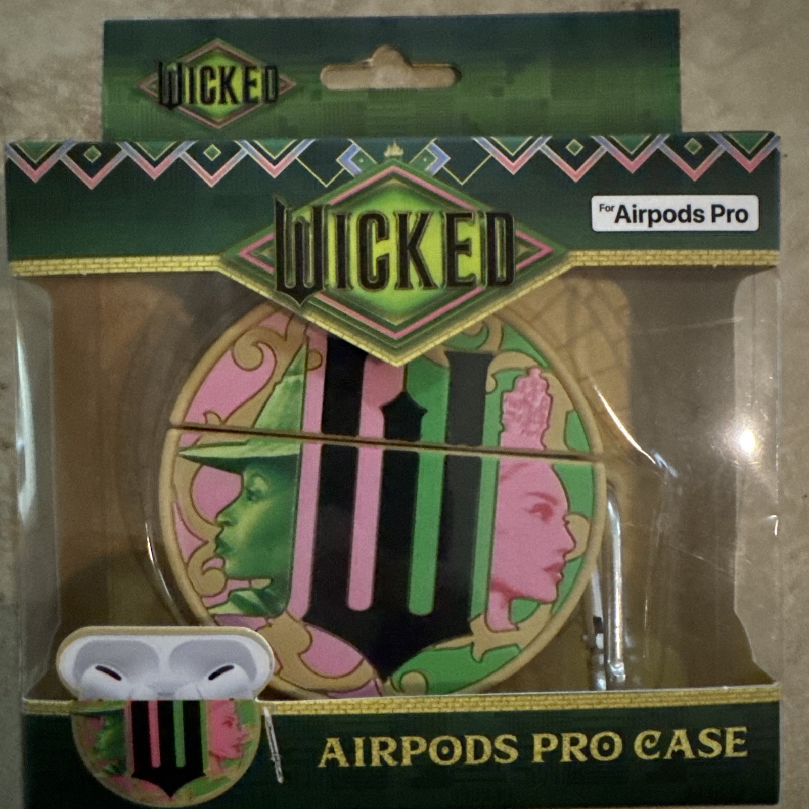 WICKED Airpods Pro Case with Clip #6WS014A-FBQ25-image