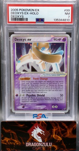 Deoxys ex graded PSA 7 for sale on eBay