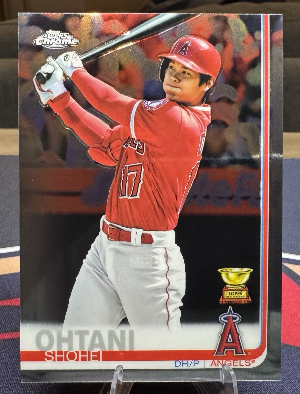 2019 Topps Chrome - #1 Shohei Ohtani (Rookie Cup) Hitting - Angels