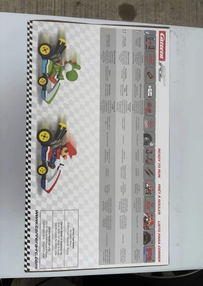 NEW Carrera RC Official Mario Kart Yoshi Race Kart 1:16 Scale 2.4GHz With Sound  - Image 3 of 4