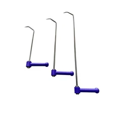 Universal  PDR INOX 2-Piece 360° Rotating Paintless Dent Repair Rod Set – 10mm