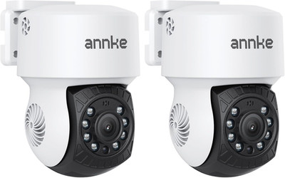 2Pack 1080P 2MP AHD CCTV Home Surveillance Dome Wired PT Camera with 350° Pan an