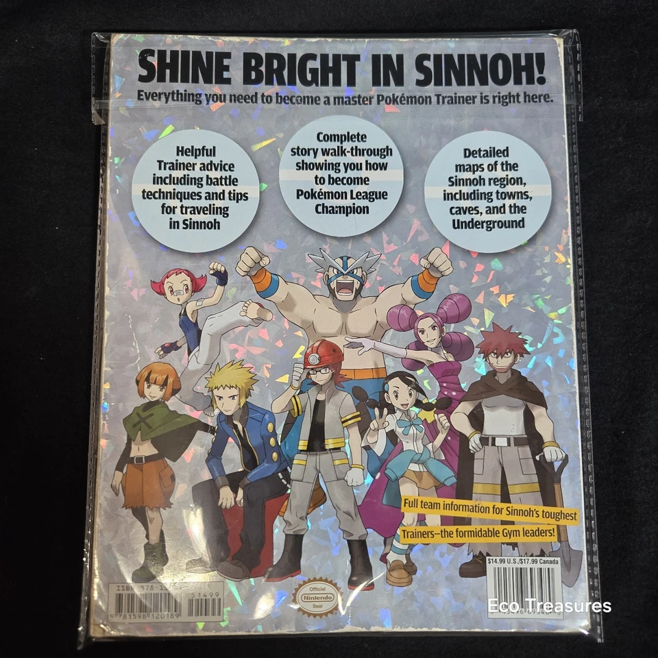 Nintendo Power Pokemon Diamond & Pearl Version Official DS Player Strategy Guide - Image 2 of 4