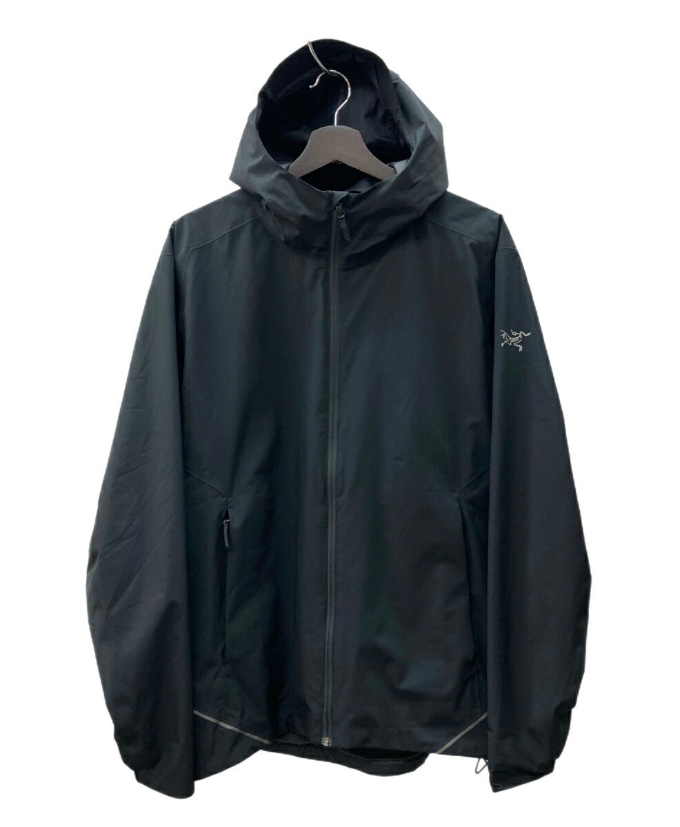 ARC'TERYX Arc Teryx Solid Hoody Solano Gore Tex Mountain Parka One Point Giacca Nera