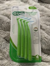 GUM Proxabrush Go-Betweens Angle Cleaners Dental Tight With Case 4 In Package