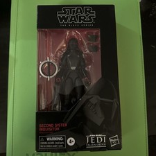 STAR WARS THE BLACK SERIES  95 6  SECOND SISTER INQUISITOR  FACTORY SEALED