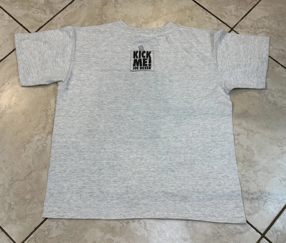 Camiseta De Colección Joe Boxer Kick Me Talla Única Cinco Cosas Heredan De Tu Padre Foto 2 de 4