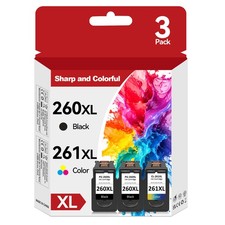 PG-260XL CL-261XL Ink Cartridge Printer for Canon 260 261 PIXMA TS5320 TS6420..