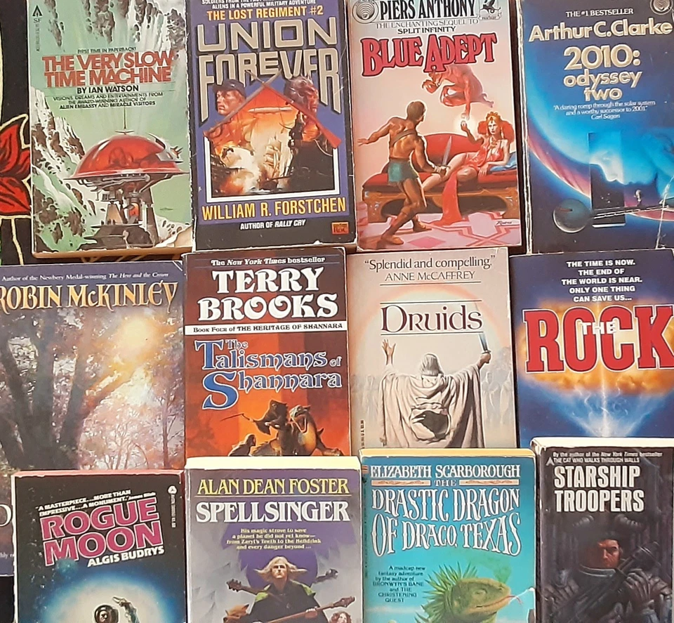 Science Fiction/Fantasy Paperback Books YOU PICK the Title-Some Vintage Foto 2 de 4