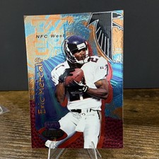 1996 Playoff Illusions Eric Metcalf #67 Atlanta Falcons Football Card