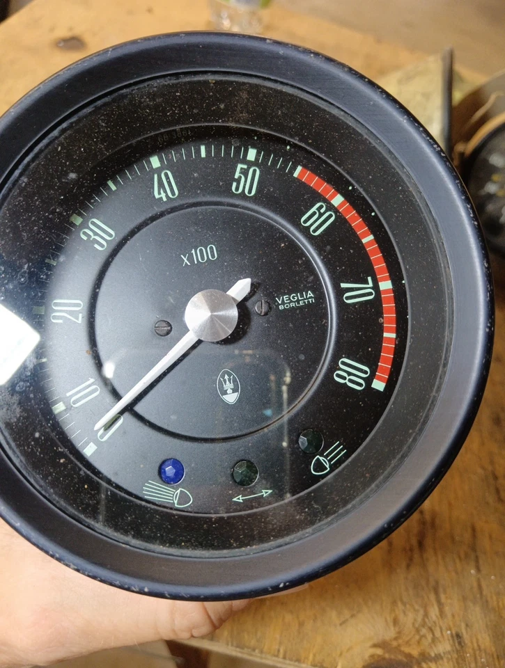 Original Maserati Bora Indy Khamsin Merak Veglia Borletti CONTAGIRI - Изображение 3 из 4