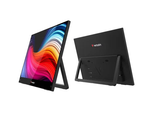 Verbatim tragbarer HD Touch Monitor mit Touchscreen | 15,6 Zoll