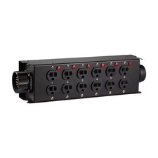 19Pin Socapex To 12x Edison Power Distro Box for Stage DJ Lighting Distribution