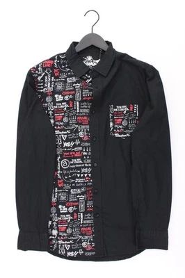 ⭐ Chemisier homme en coton noir Desigual Taille 52, L ⭐ - Photo 1/4