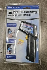 Cen-Tech Infrared Thermometer with Class II Laser Targeting 61894 Factory Sealed