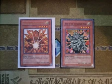 YUGIOH SENJU OF THE THOUSAND HANDS RARE SRL + MANJU OF THE TEN THOUSAND HANDS NM