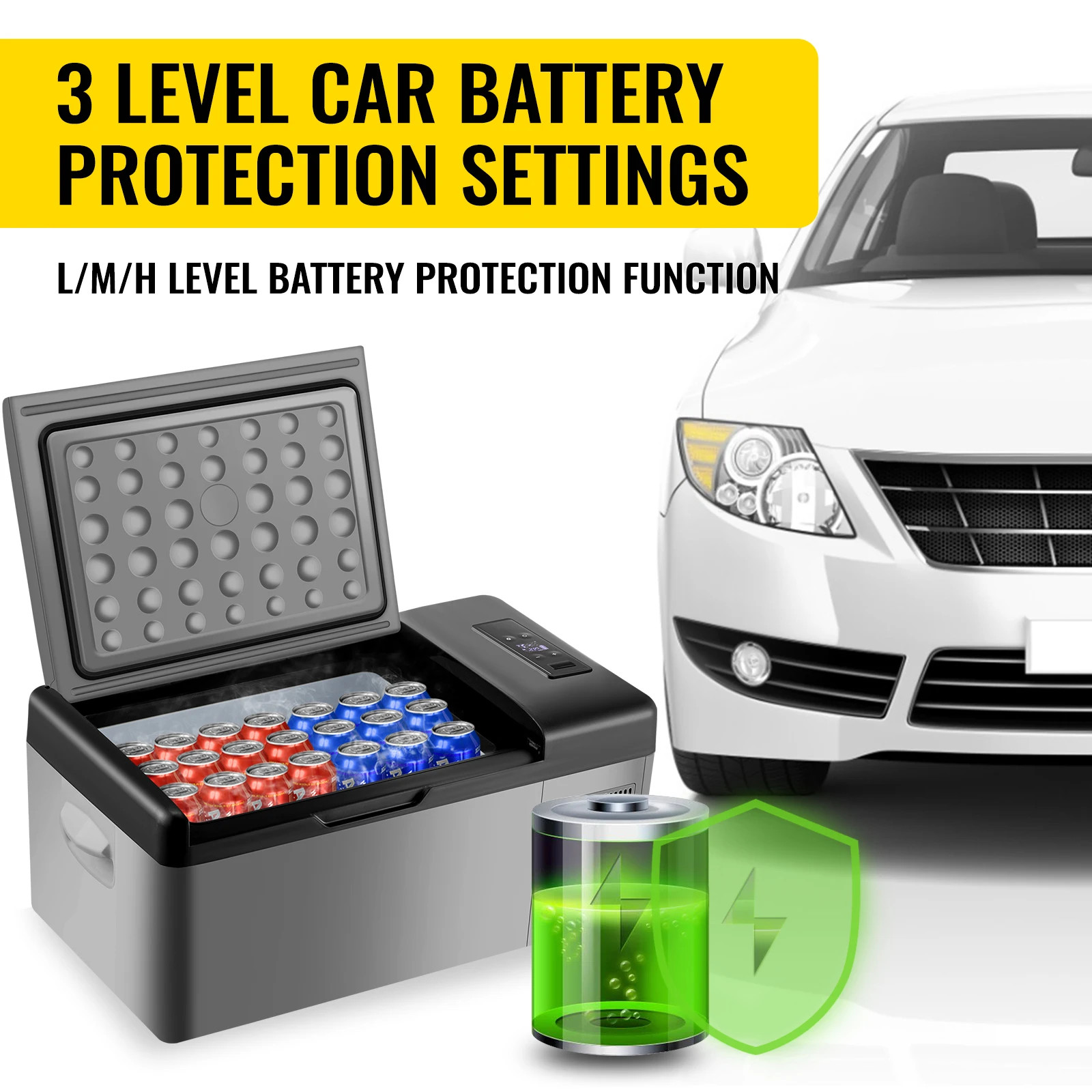 Refrigerator Portable Car Freezer 15l Compressor Cooler Outdoor